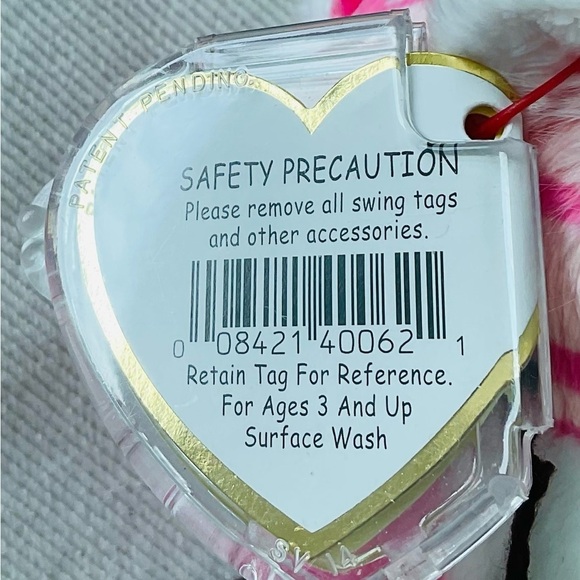 TY Beanie Baby MYSTIQUE The Tiger (Circus Beanie) 5.5" NEW with Mint Tags💖💫 - Picture 8 of 8